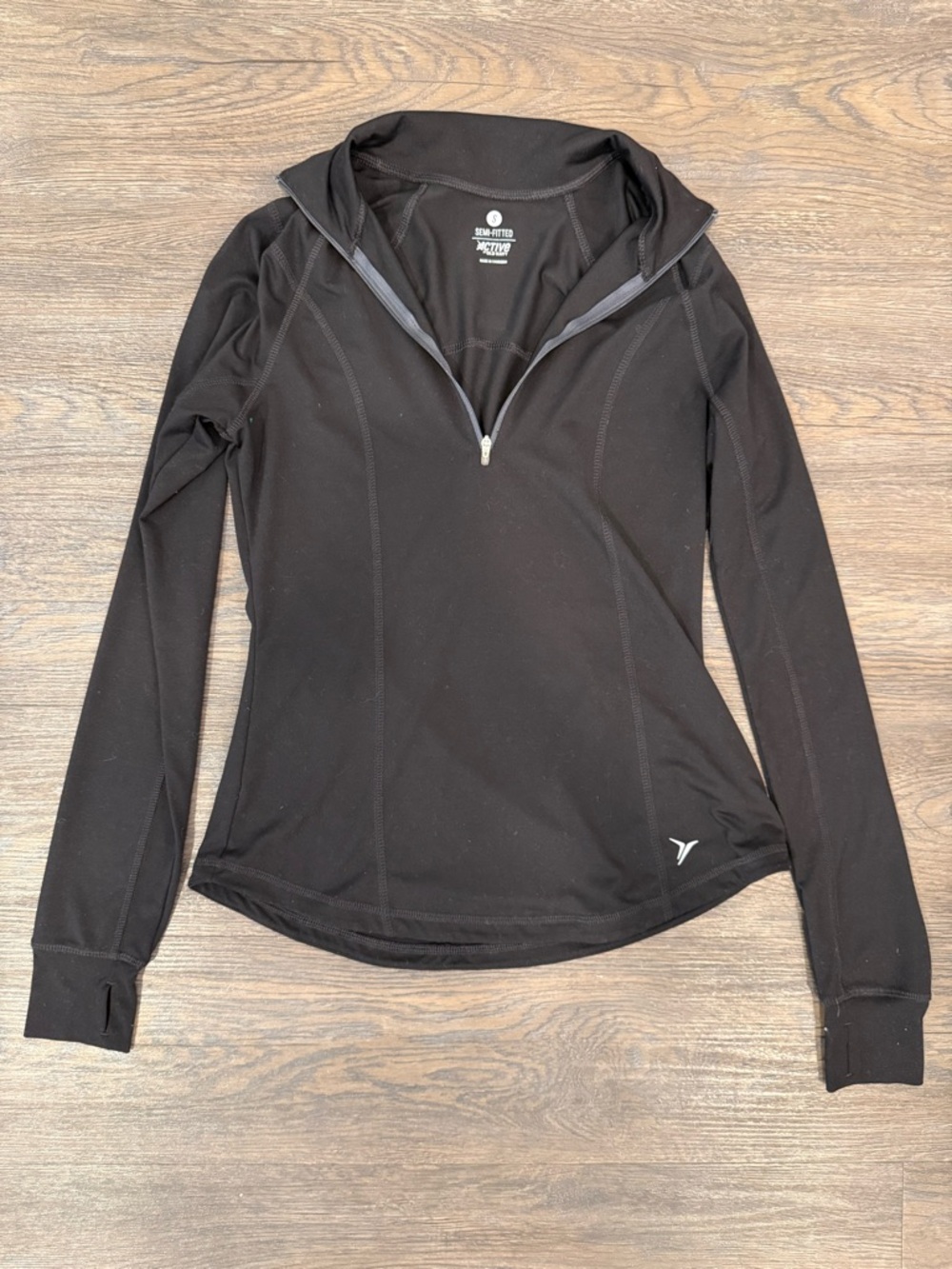 Women’s Black Active By Old Navy Semi-Fitted Jacket Size Small